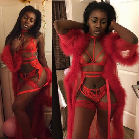 Elegant Long Lingerie - MyNatury