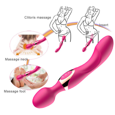 AV Vibrator for clitoris and body massage, ideal for targeted pleasure with stylish design and powerful vibrations.