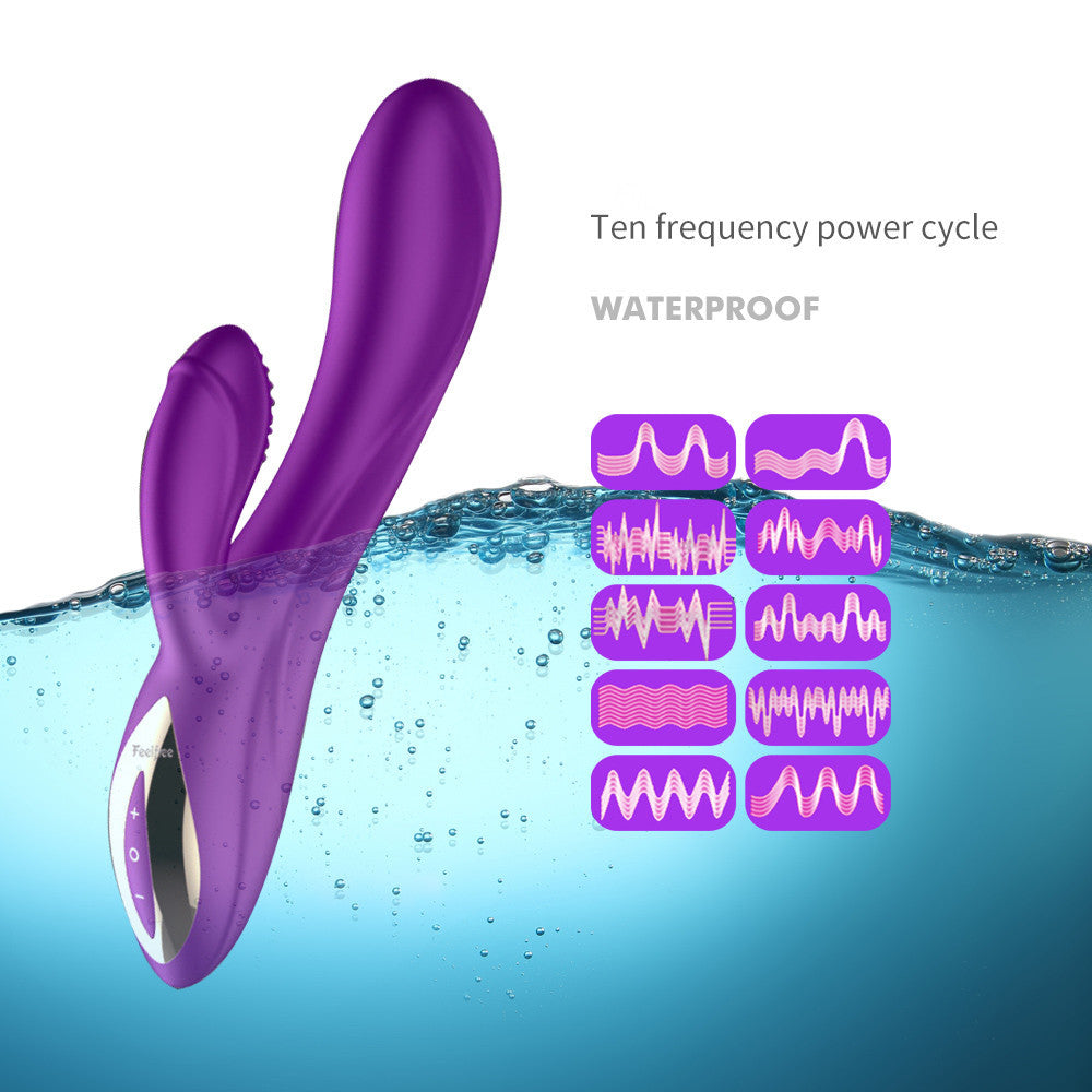 Golden Angle Vibrato - kraftig vanntett vibrator med 10 vibrasjonsmoduser for optimal nytelse.
