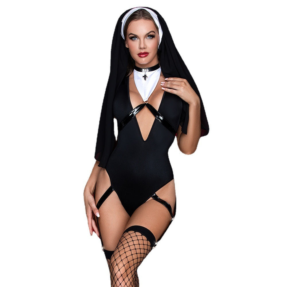 Cosplay Nun Costume Set - MyNatury