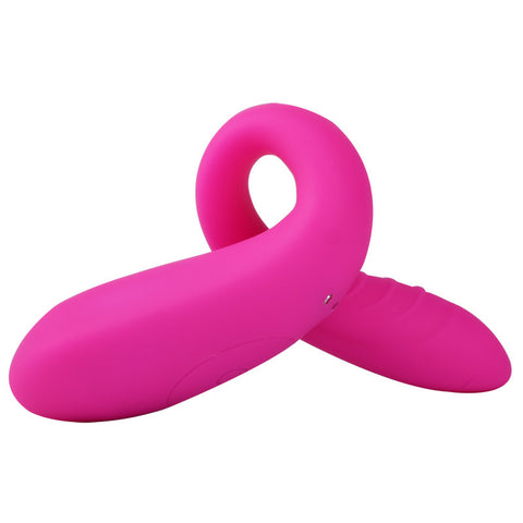 Lemei Aura - kraftfull rosa G-Spot vibrator med sugefunksjon for intens nytelse. Ideelt sexleketøy.