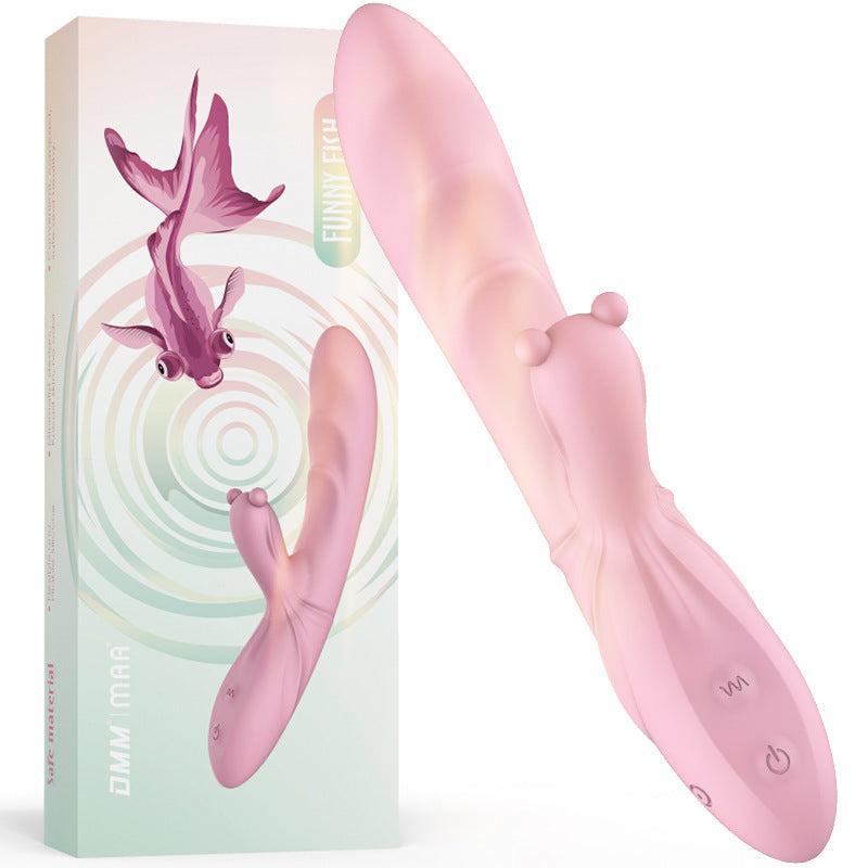 Yuyue Bliss vibrator for kvinner, elegant lyserosa design, effektive stimulerende egenskaper.