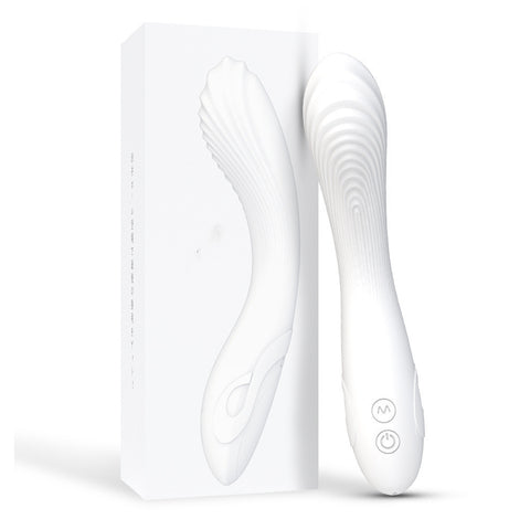 PureWave silikonvibrator med elegant design og elektrisk kontroll, perfekt for voksne nytelse.