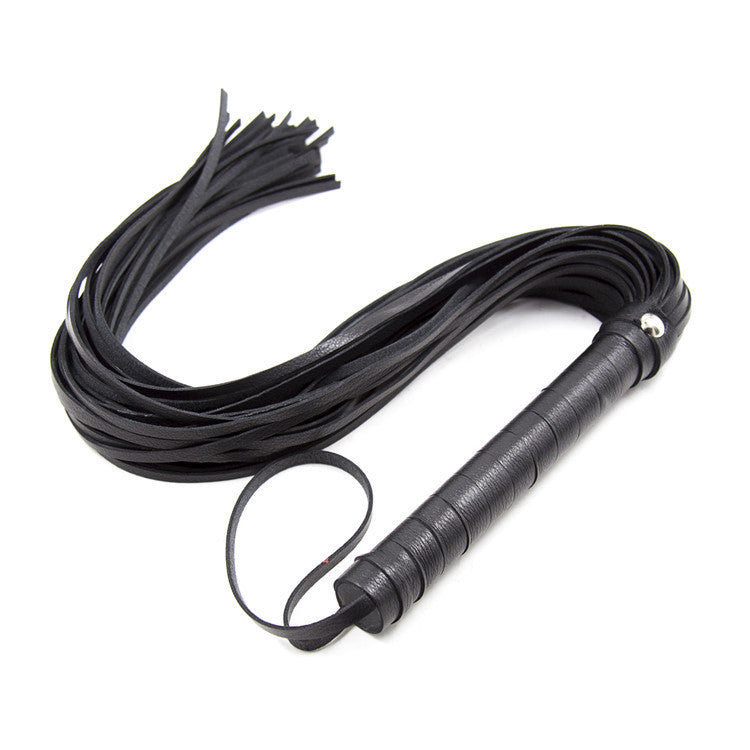 Leather Love Whip – elegant BDSM whip designed for adult sensual play and exploring fantasies.