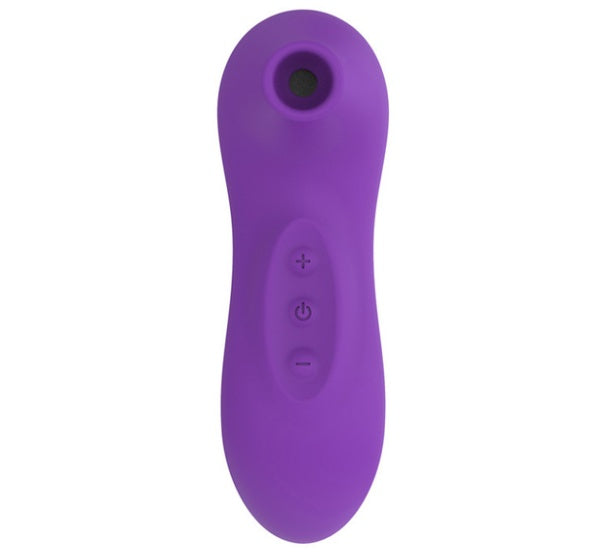 Anion -  Elegant Sugevibrator in purple, designed for maximum external pleasure and ergonomic comfort.