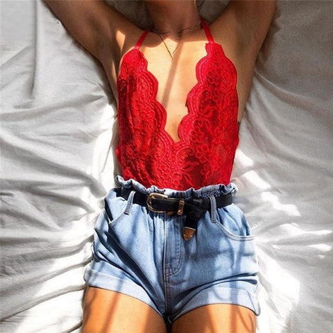 One-Piece Lace Lingerie - MyNatury