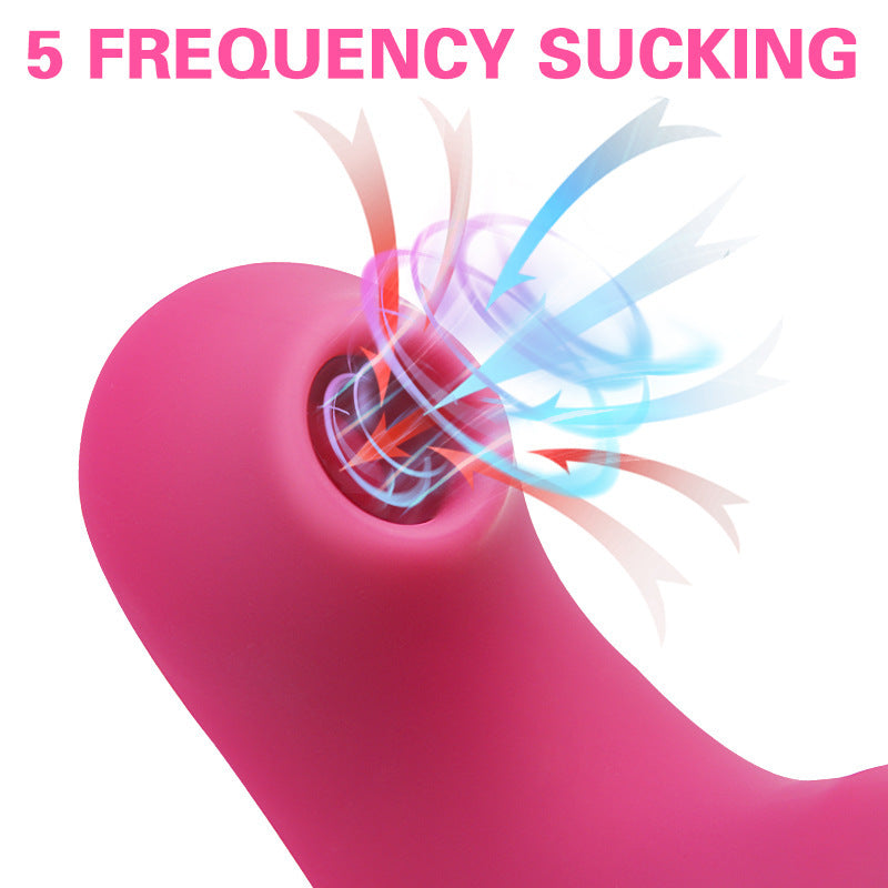 The Purple - Vibrator featuring 5 frequency sucking for versatile stimulation and pleasure.