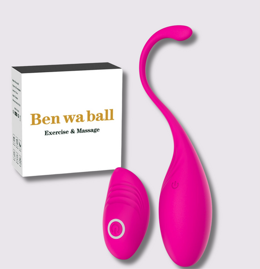 TightEase Pro – Ergonomisk vibrerende treningsball for bekkenbunnsstyrke og sexuell nytelse.