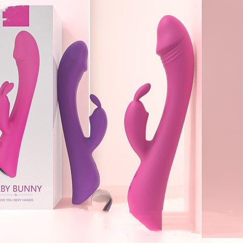 Rose Red Vibrating Spear – Stylish and powerful vibrator for women, featuring multiple vibration modes.