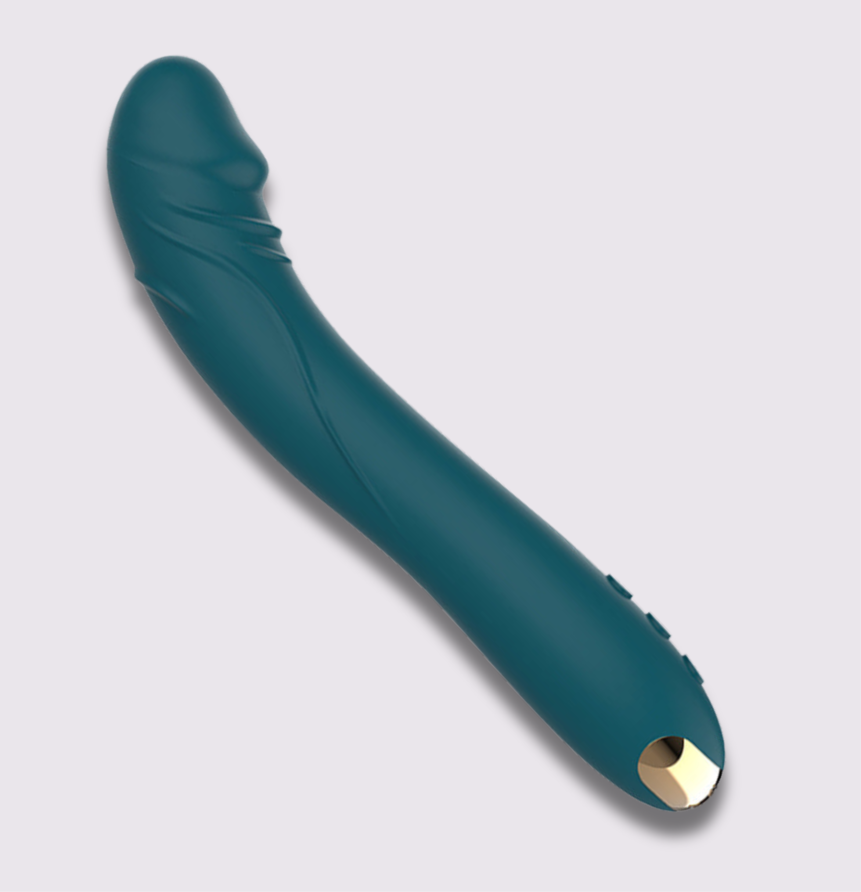 Wand - Jessy, a medical silicone vibrator designed for comfort and pleasure, featuring an elegant teal color.