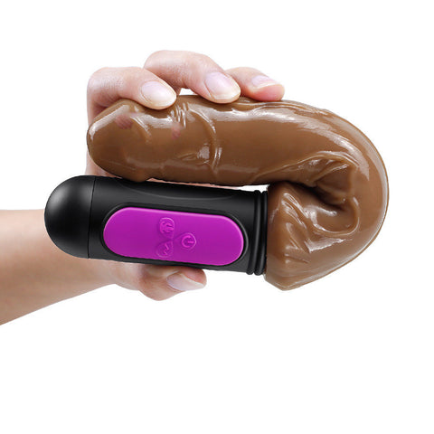 ErosTouch Ultra – realistisk vibrator i hånden med diskret motordesign for naturlig nytelse.