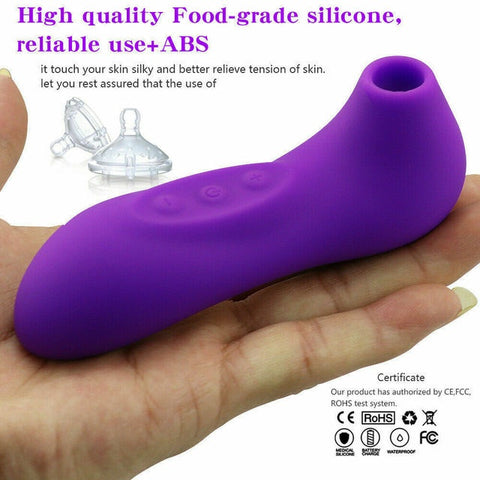 Anion -  Elegant Sugevibrator showcasing high-quality food-grade silicone and ergonomic design for enhanced pleasure.