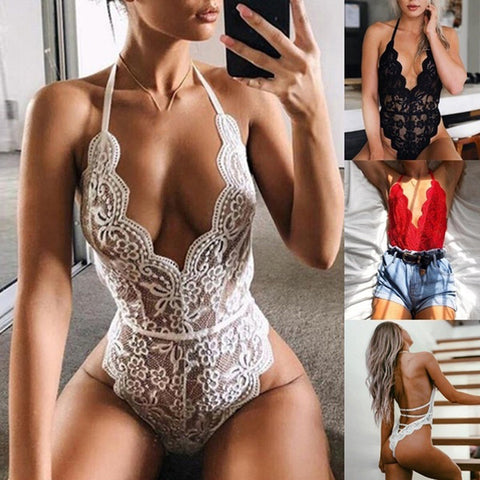 One-Piece Lace Lingerie - MyNatury
