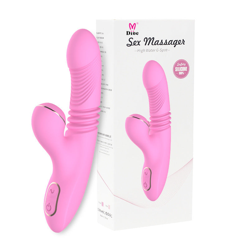Yutu Whirlwind 4. generasjon – elegant vibrator med varme og sug, perfekt for kvinnelig velvære.