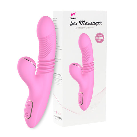 Yutu Whirlwind 4. generasjon – elegant vibrator med varme og sug, perfekt for kvinnelig velvære.