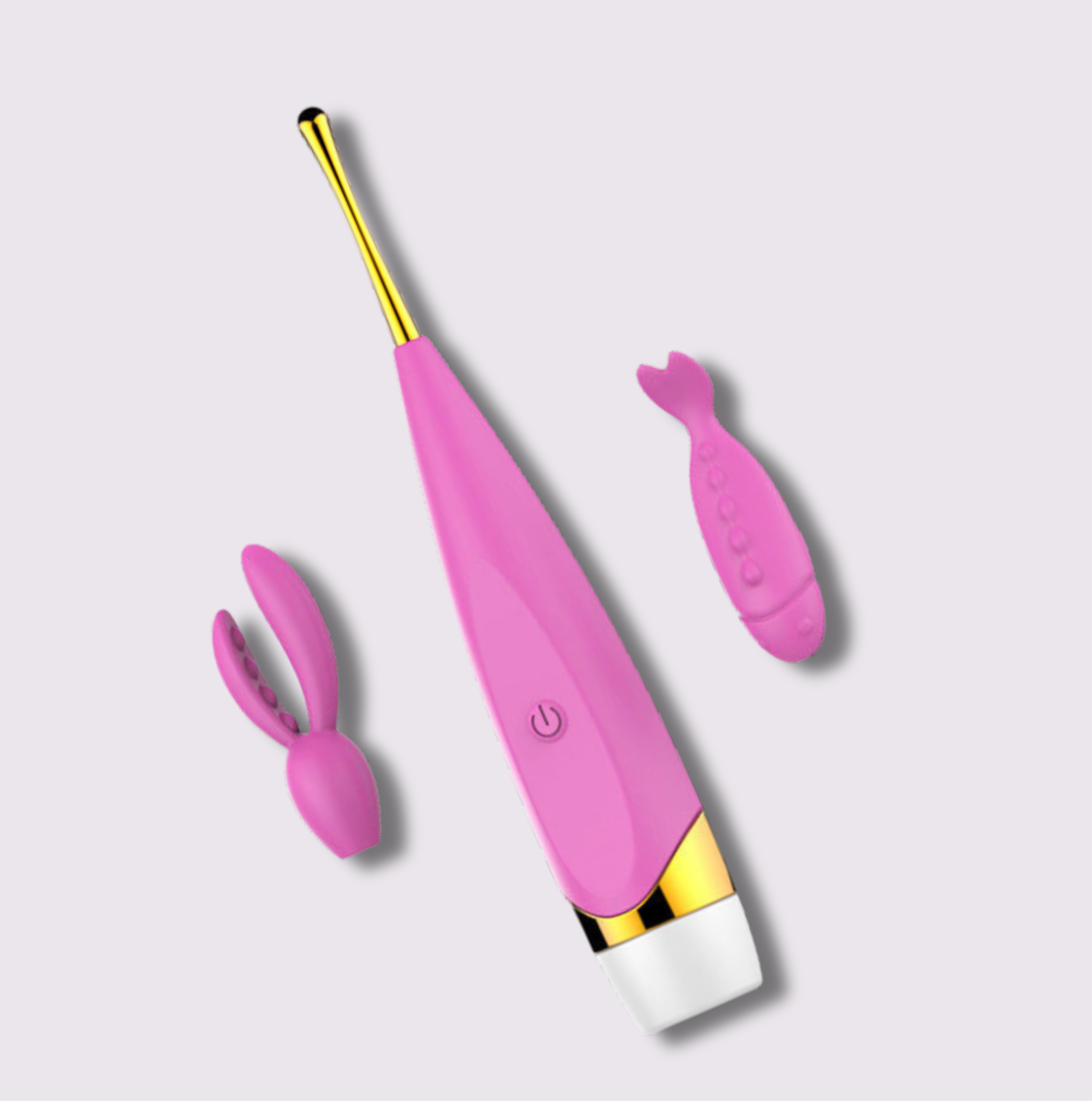 RosePulse - Elegant vibrator med stillegående kraft og delikate rosa detaljer. Perfekt for diskret nytelse og stimulering.
