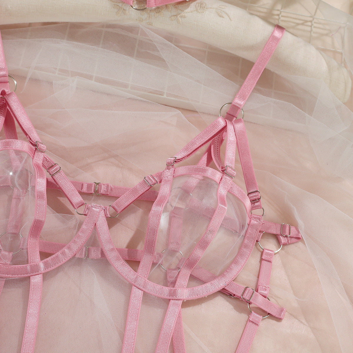 Cute Girly Gauze Lingerie Set - MyNatury