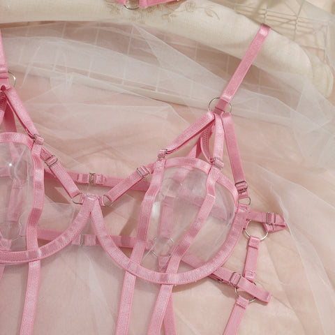Cute Girly Gauze Lingerie Set - MyNatury