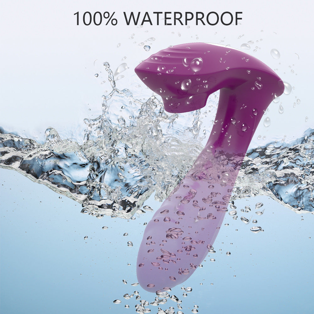 Elegant Electric Masturbator in water, showcasing 100% waterproof feature for enhanced pleasure.