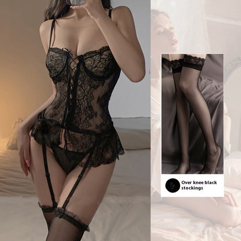 Sexy Suspender Lingerie - MyNatury