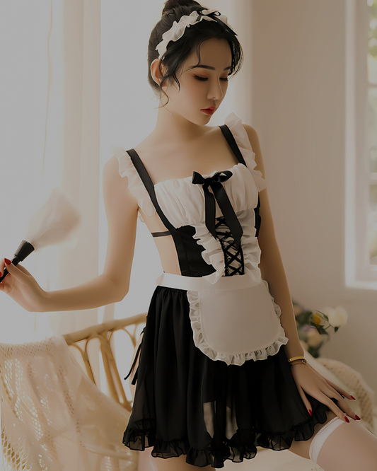 Chiffon Maid Cosplay Set - MyNatury