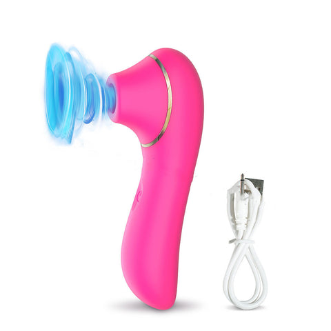 Dual Pleasure Massager – stylish pink vibrator with innovative design for targeted stimulation.