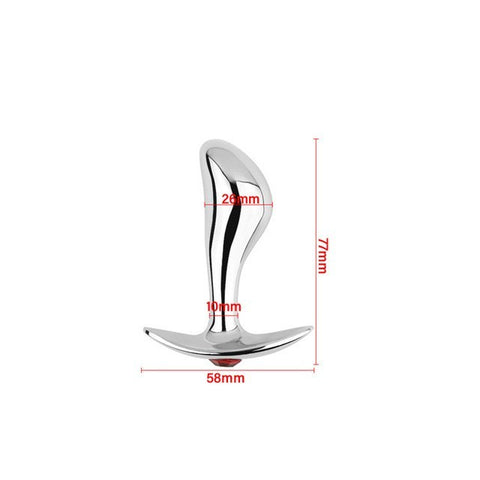 Classic Metal Anal Plug - MyNatury