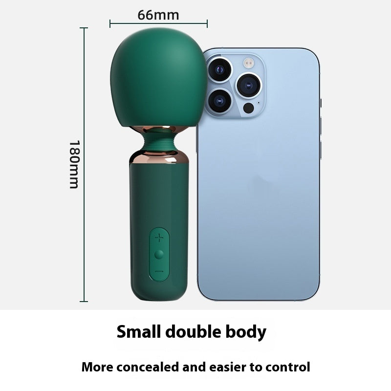 Mini Massage Toys For Women next to a smartphone, highlighting its compact and concealed design.