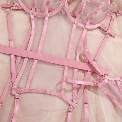Cute Girly Gauze Lingerie Set - MyNatury