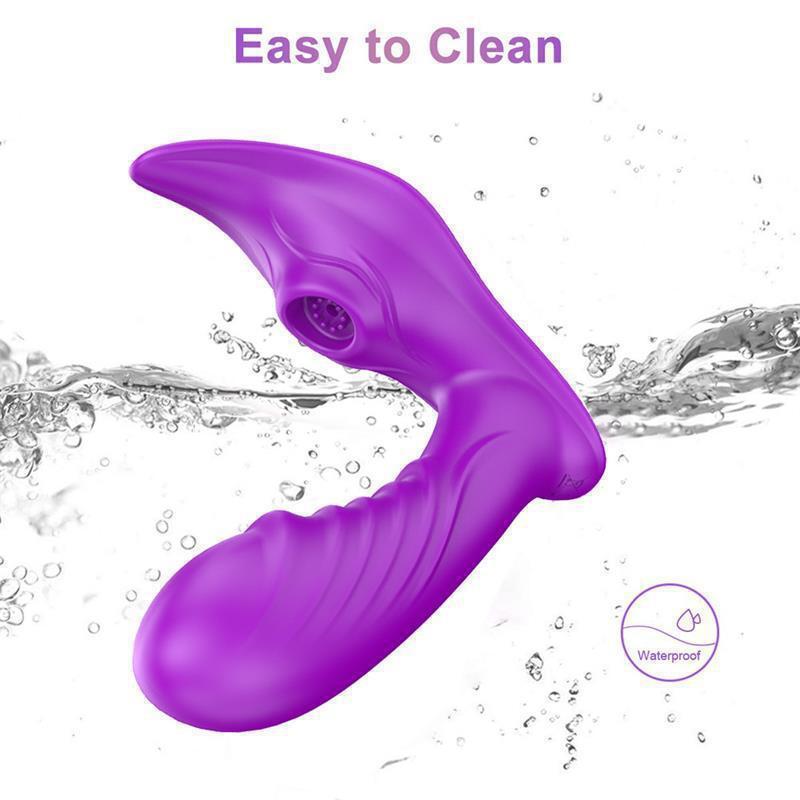 LuxeSence Heat 3-i-1 vibrator, waterproof and easy to clean, designed for luxurious pleasure.